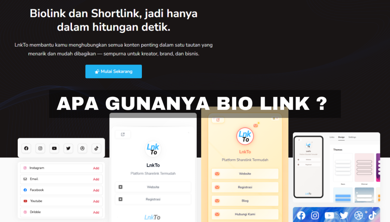 Apa Gunanya Bio Link?